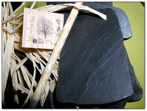 Ardoise marque place Design made in Terre