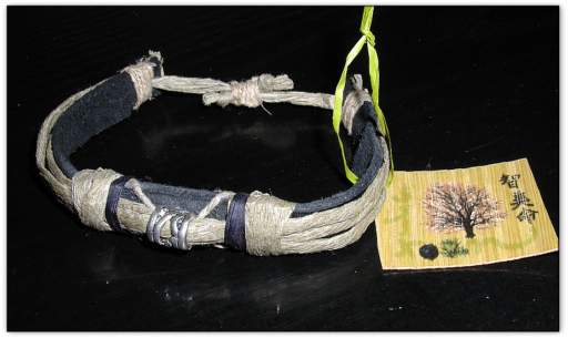 Bracelet mogo en ardoise Design made in Terre