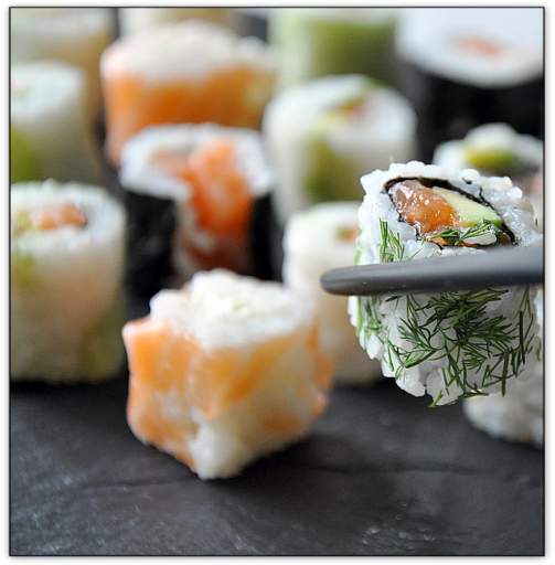 Service en ardoise  sushi, Design made in Terre
